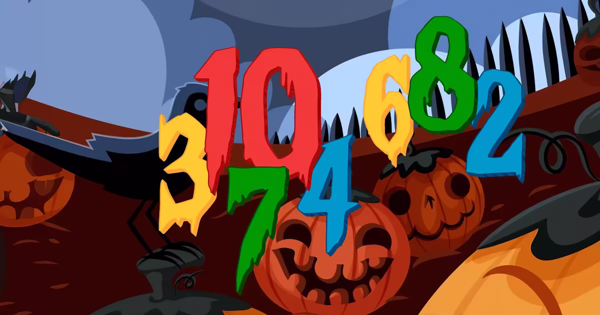 Free Halloween Math Games & Puzzles for Kids