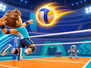 Funny Volleyball