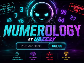 Numerology by Ubeezy