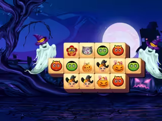 Halloween Triple Mahjong