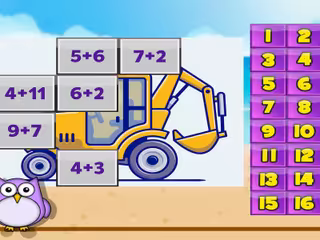 Objects Math Game