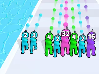 Merge Grabber: Race to 2048