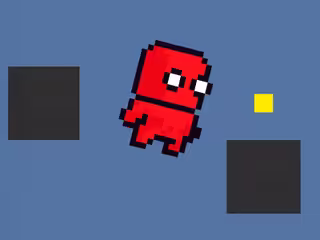 Red Hardcore Platformer