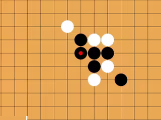 Gomoku: five stones in a row