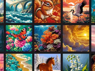 Coloring: Mosaic by Symbols