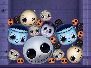 Halloween Merge Mania