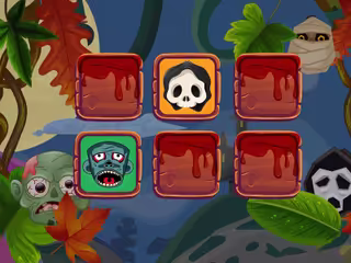 Halloween Faces Memory