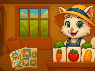 Kitty Garden Tile Puzzle
