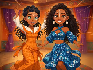 African Princesses: Style Island