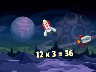 Math Rockets Multiplication