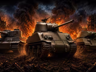 War Of Tanks