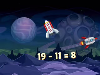 Math Rockets Subtraction