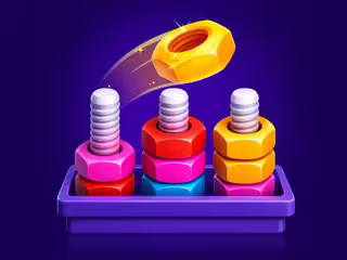 Nuts sort 3d