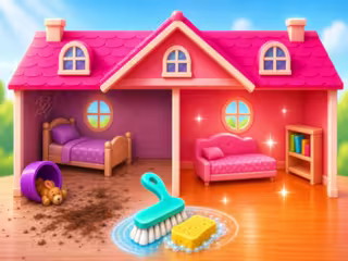 Tidy Up the Dollhouse