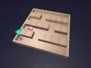 3D Maze Control