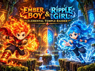 Ember Boy and Ripple Girl