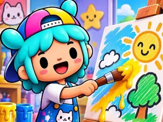 Toca Coloring Book
