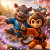 Kung-Fu Little Animals