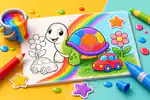 Draw with Pencils - Coloring Book!