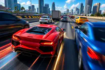 Race Through Traffic