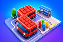 Color Bus Jam 3D