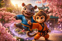 Kung-Fu Little Animals