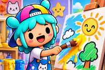 Toca Coloring Book