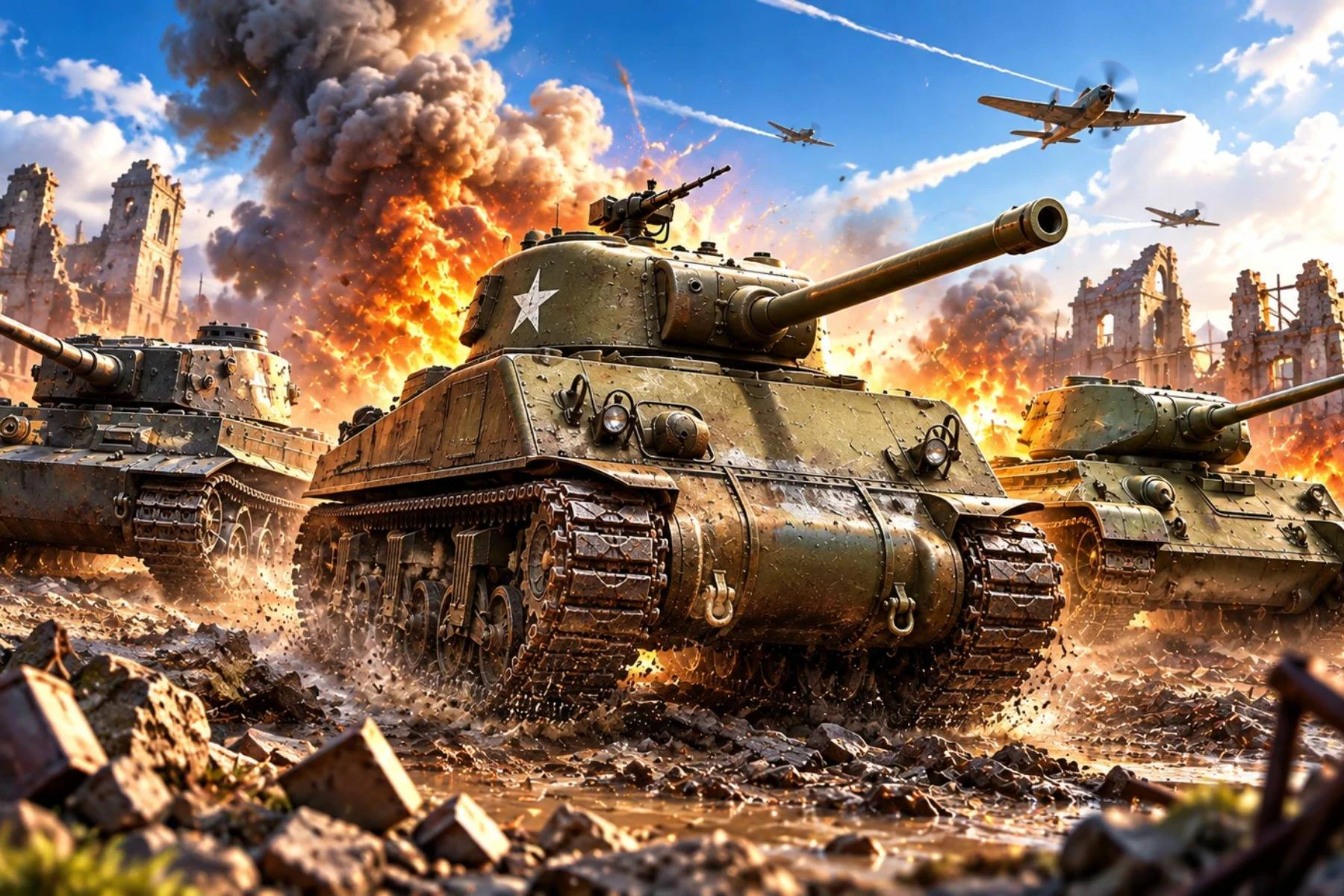 War Of Tanks