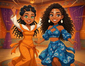 African Princesses: Style Island