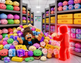 Clean the Squishes! ASMR Sorting Obby